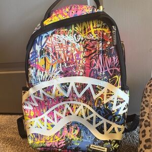 Sprayground Multicolor Graffiti Backpack